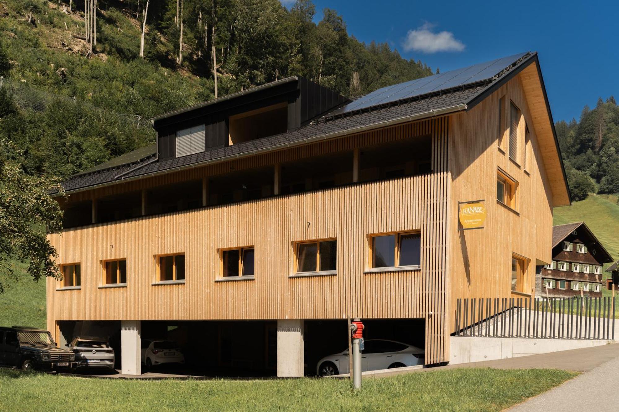 Haus Kanabe Schoppernau Exterior foto